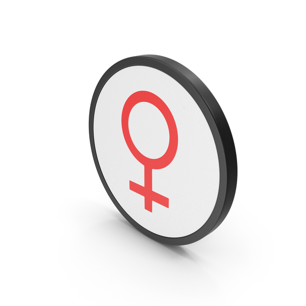 Icon Female Red PNG & PSD Images