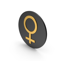 Female Gold Icon PNG & PSD Images
