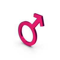 Symbol Male Metallic PNG & PSD Images