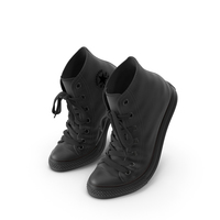 Basketball Leather Shoes Bent Chuck Taylor PNG & PSD Images