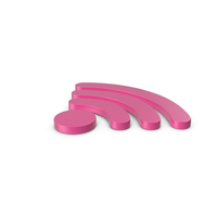 WiFi Symbol Pink PNG & PSD Images