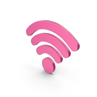 WiFi Symbol Pink PNG & PSD Images