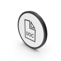 Icon DOC File PNG & PSD Images