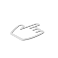 Hand Cursor Symbol PNG & PSD Images