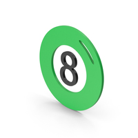Symbol Magic 8 Ball Green PNG & PSD Images