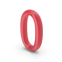 Number 0 Glass PNG & PSD Images