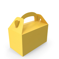 Food Box Yellow PNG & PSD Images