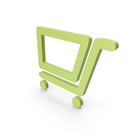 Shopping Cart Green Symbol PNG & PSD Images
