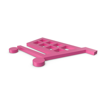 Shopping Cart Pink Symbol PNG & PSD Images