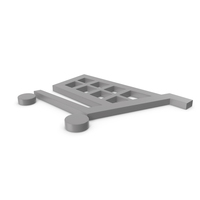 Shopping Cart Grey Symbol PNG & PSD Images