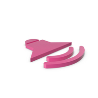 Symbol Sound Pink PNG & PSD Images