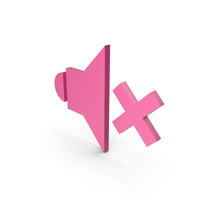 Symbol Sound Pink PNG & PSD Images