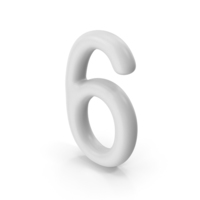 Number 6 PNG & PSD Images