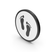Icon Footprint PNG & PSD Images