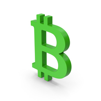 Symbol Bitcoin Green PNG & PSD Images