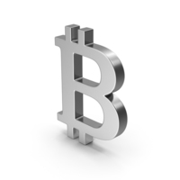 Symbol Bitcoin Silver PNG & PSD Images