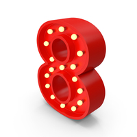 Bulb Number 8 PNG & PSD Images