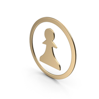 Gold Pawn Symbol PNG & PSD Images