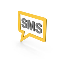 Symbol SMS Message Yellow PNG & PSD Images