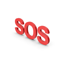 SOS Red PNG & PSD Images