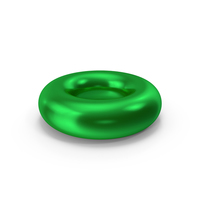 Torus Green Metallic PNG & PSD Images