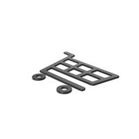 Black Symbol Shopping Cart PNG & PSD Images