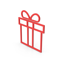 Symbol Gift Red PNG & PSD Images