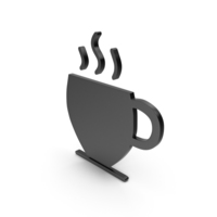 Coffee Cup Black Symbol PNG & PSD Images