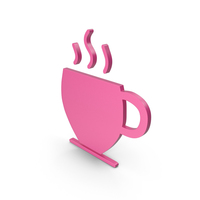 Coffee Cup Pink Symbol PNG & PSD Images