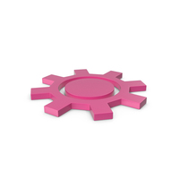 Gear Pink Icon PNG & PSD Images