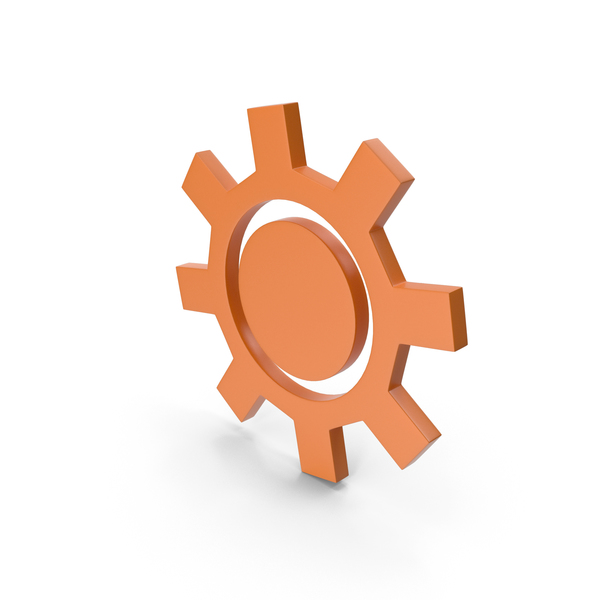 Gear Orange Icon PNG Images & PSDs for Download | PixelSquid - S11591515E