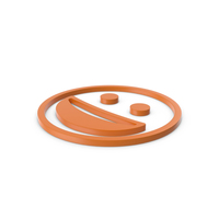 Happy Orange Icon PNG & PSD Images