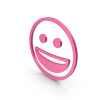 Happy Pink Icon PNG & PSD Images