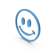 Happy Blue Icon PNG & PSD Images