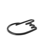 One Finger Black Icon PNG & PSD Images