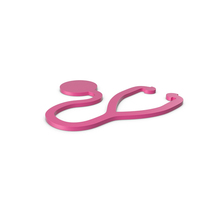 Stethoscope Pink Icon PNG & PSD Images