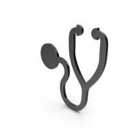 Stethoscope Black Icon PNG & PSD Images