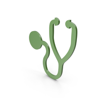 Stethoscope Green Icon PNG & PSD Images