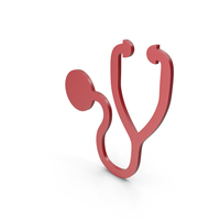 Stethoscope Red Icon PNG & PSD Images