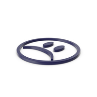Unhappy Dark Blue Icon PNG & PSD Images