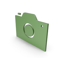Camera Green Symbol PNG & PSD Images
