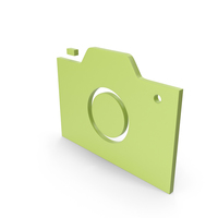 Camera Green Symbol PNG & PSD Images
