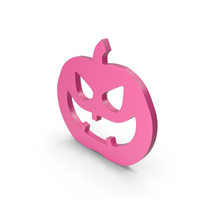 Jack o Lantern Pink Icon PNG & PSD Images