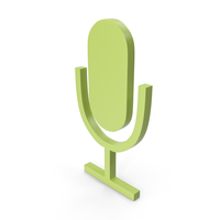 Microphone Green Icon PNG & PSD Images