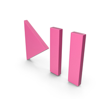 Play Pause Button Pink PNG & PSD Images