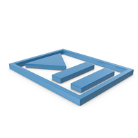 Play Pause Button Blue PNG & PSD Images