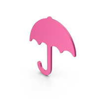 Umbrella Pink Icon PNG & PSD Images