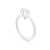 Symbol Diamond Ring PNG & PSD Images