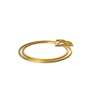 Gold Symbol Diamond Ring PNG & PSD Images