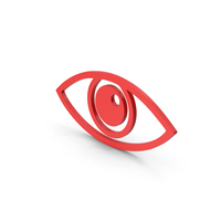 Symbol Eye Red PNG & PSD Images